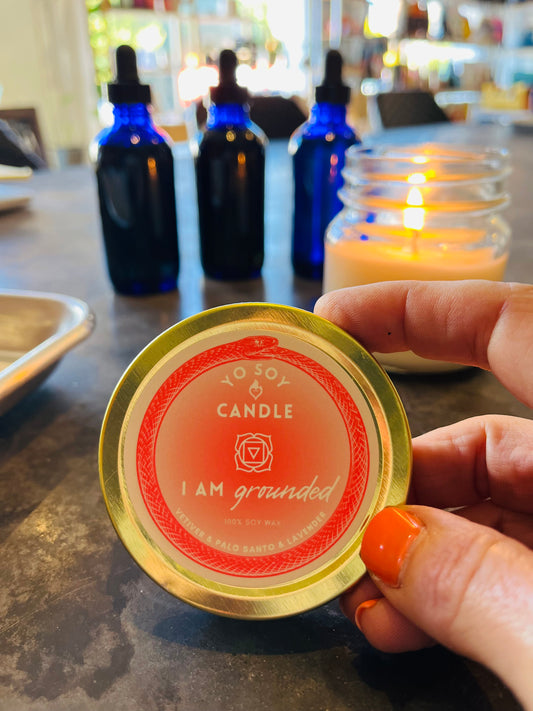 I AM Grounded : Palo Santo + Vetiver + Lavender