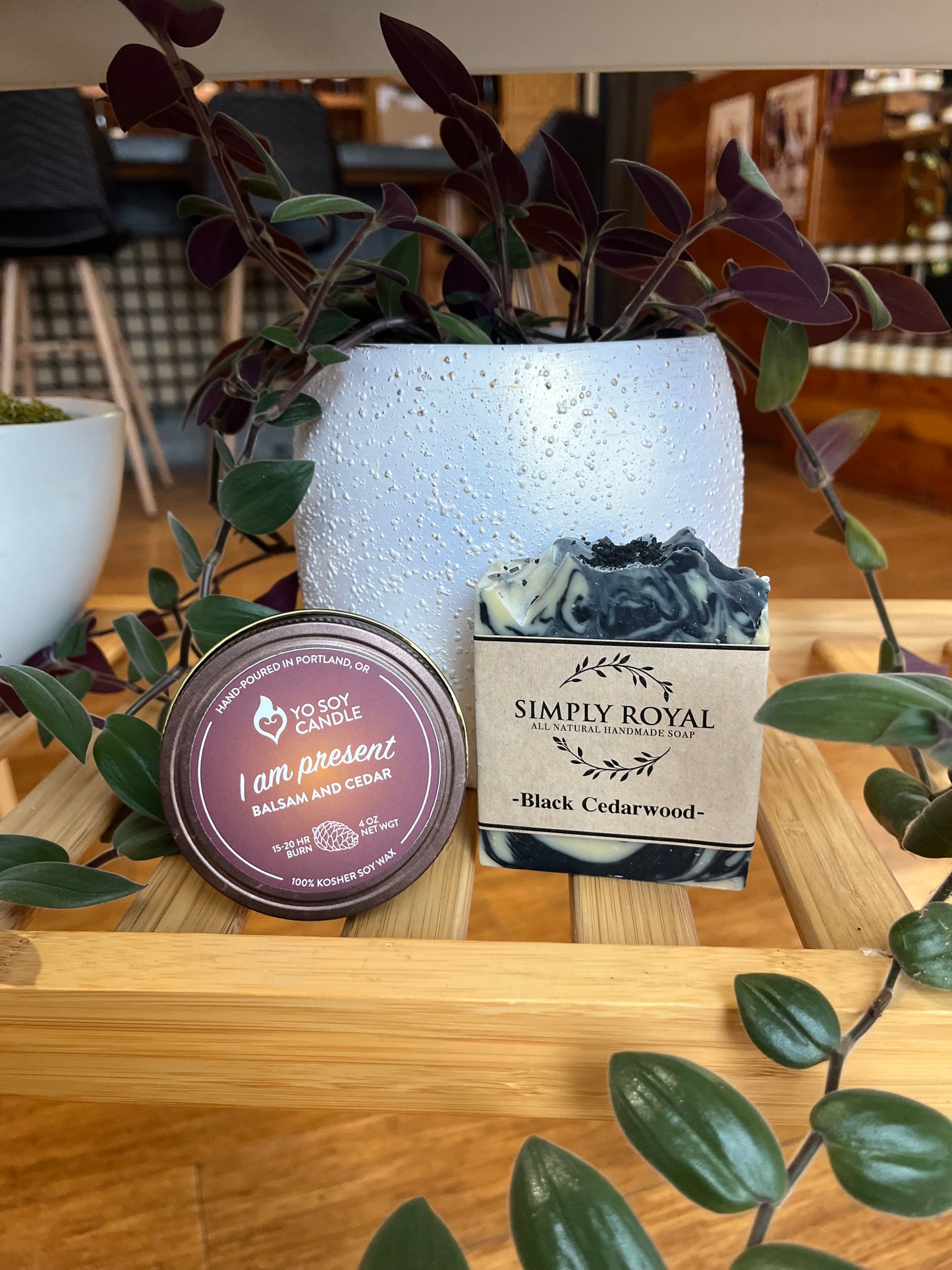 Small (4oz) Candle Bundle w/Handmade Soap