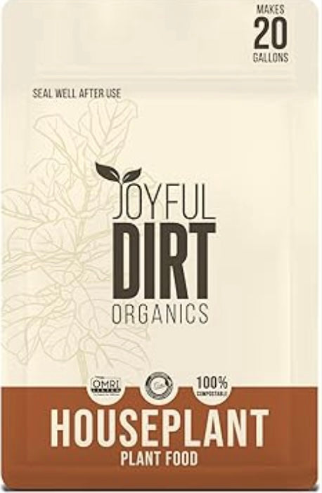 organic house plant food Joyful Dirt Plant Food (Houseplant) – Yo Soy Candle
