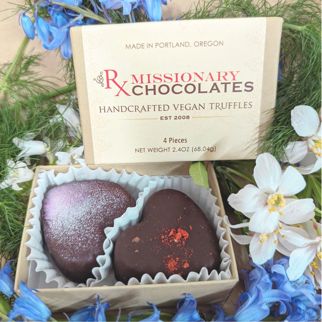 Small (4oz) Candle Bundle w/Tea + Chocolate