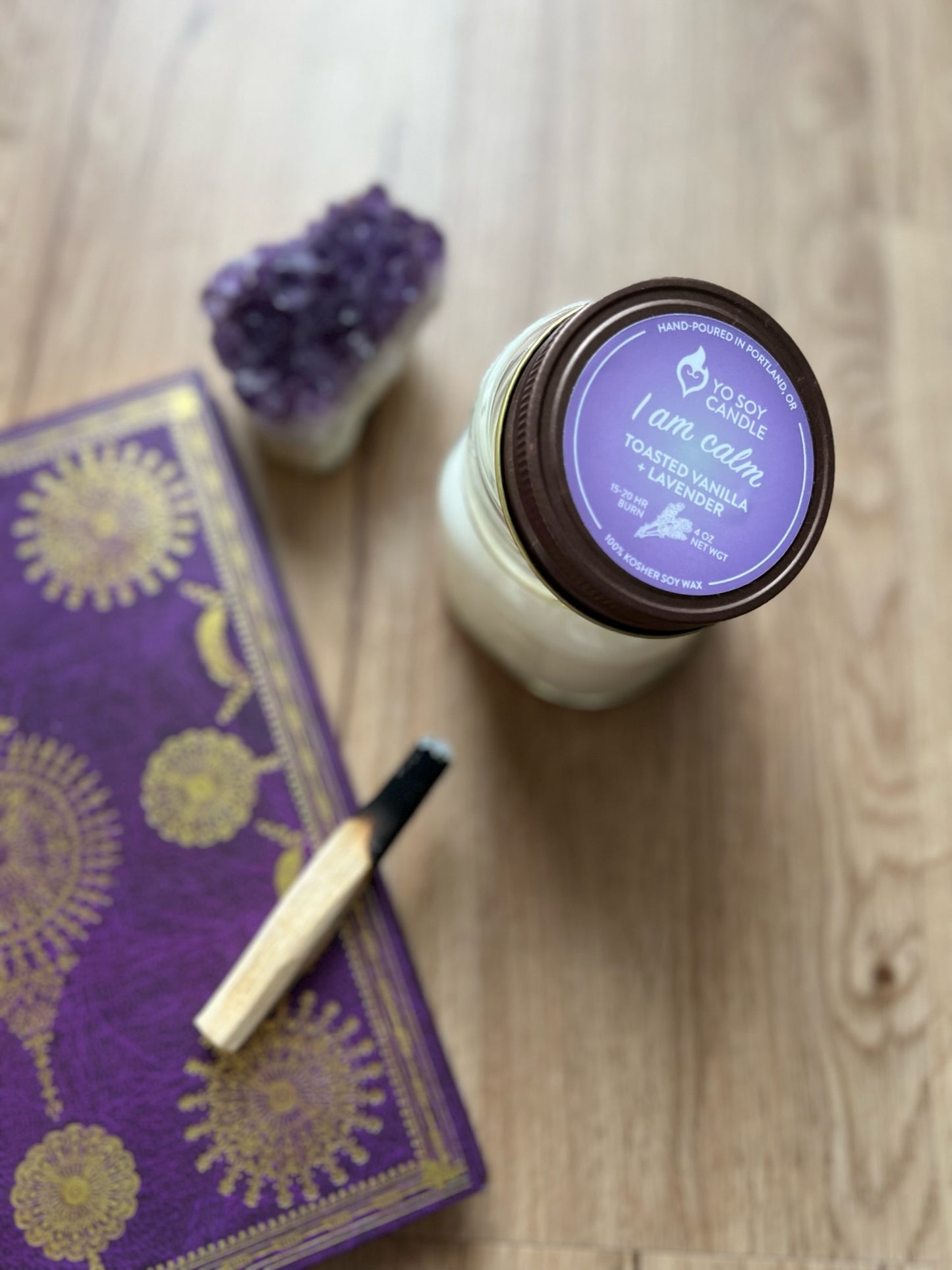 I Am Calm: Toasted Vanilla + Lavender